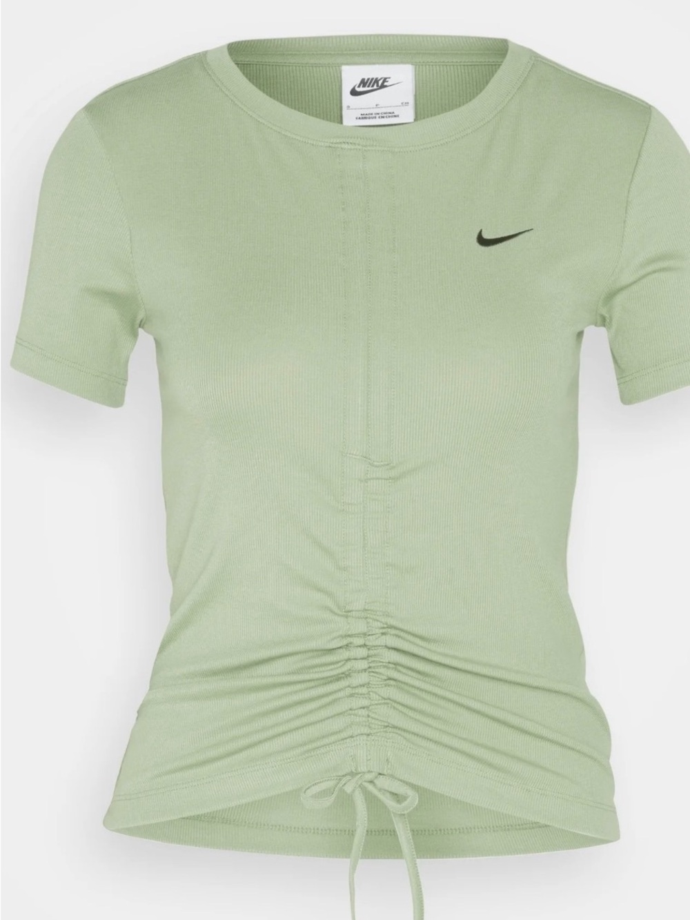 Nike Sage Ruched Short Sleeve Tee